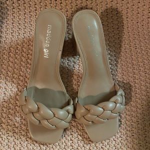 Madden girl Gracy 3 inch block heels